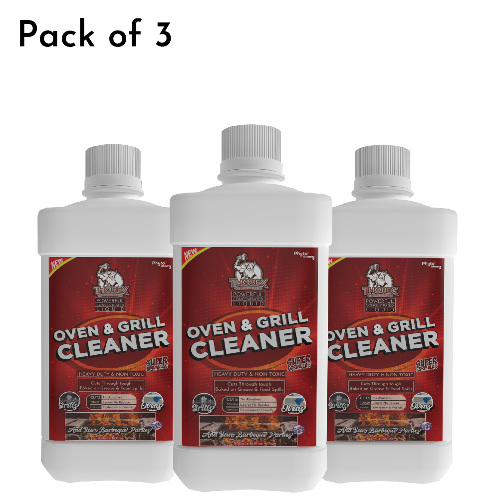 Oven & Grill Cleaner Concentrated 500ml - (3 Pcs.)